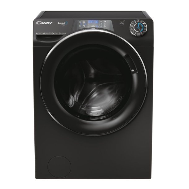 31019230 CANDY, VASK, 9KG, SORT 1500OMDR, KULFRI MOTOR, WIFI. UDS. START