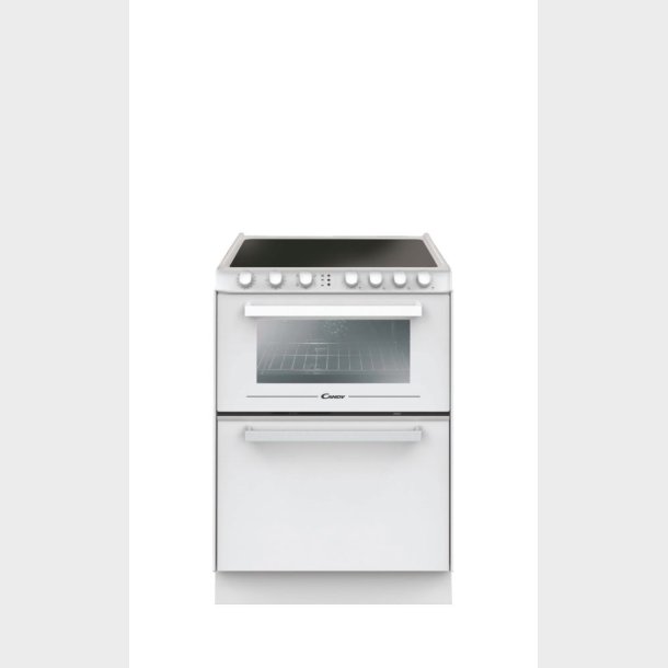 33002134 CANDY KOMFUR/OVN/OPVASK KERAMISK KOGEPLADE VARMLUFT HVID