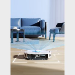 MIDEA M6 ROBOTIC VACUUM CLEANER LIDAR NAVI, 3350mAH, 140MIN, 250M2 66dB.