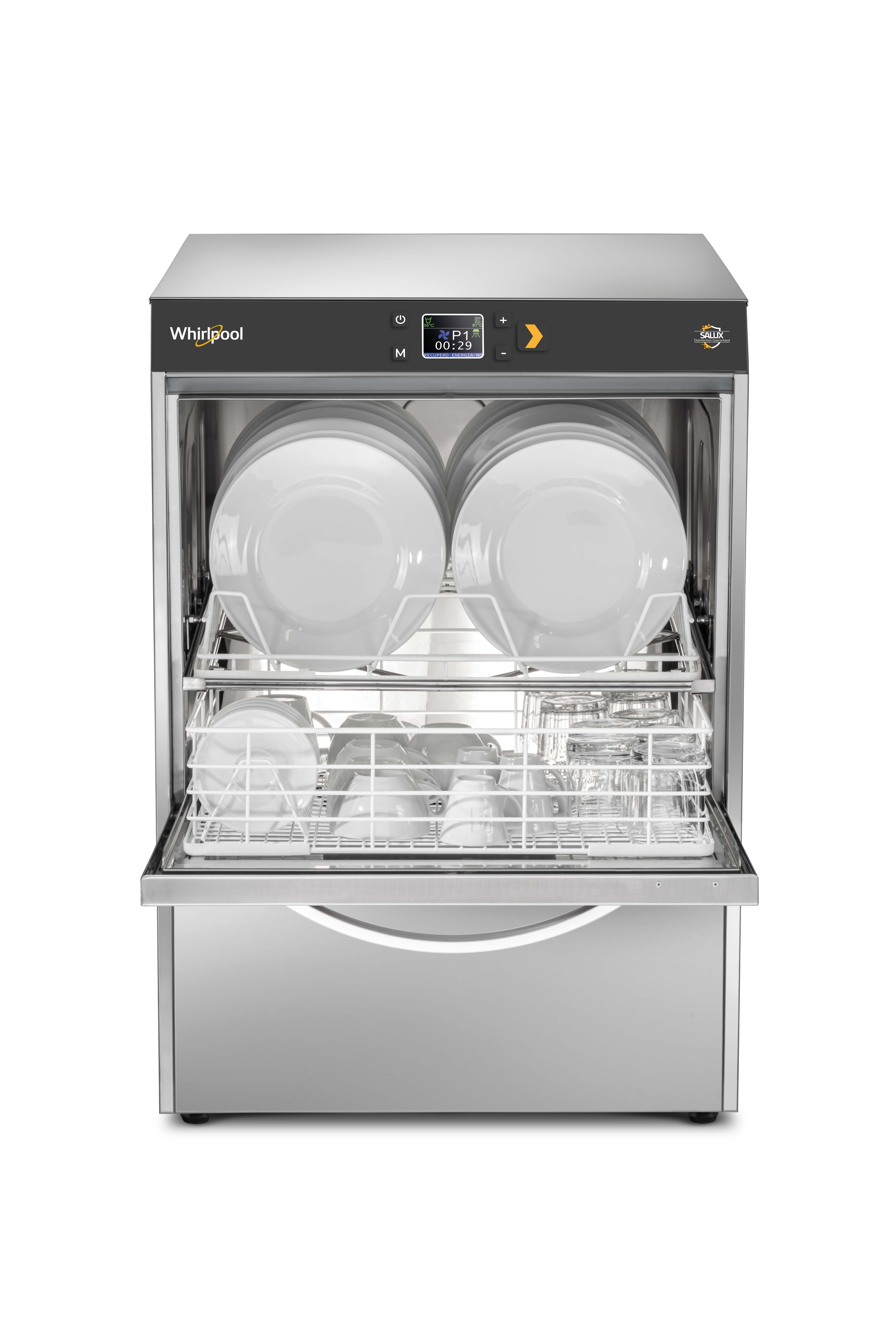 WHIRLPOOL OPVASK TANK 2 KURVE 50X50 400V, 6.55KW, 16A, AFL�BSPUMPE  