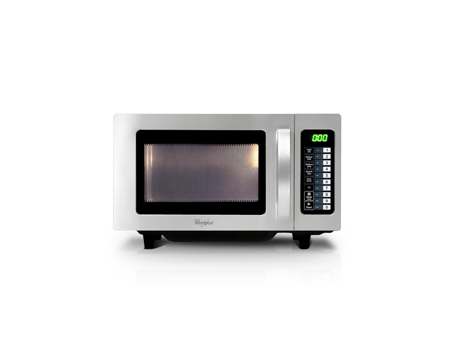 WHIRLPOOL PRO MIKROOVN, 1000W 25 L., LED DISPLAY, 10 PROGRAMMER