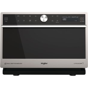 WHIRLPOOL 33 l. MWO, RUSTFRI 1000 W, GRILL, DUAL CRISP, KOMBI 