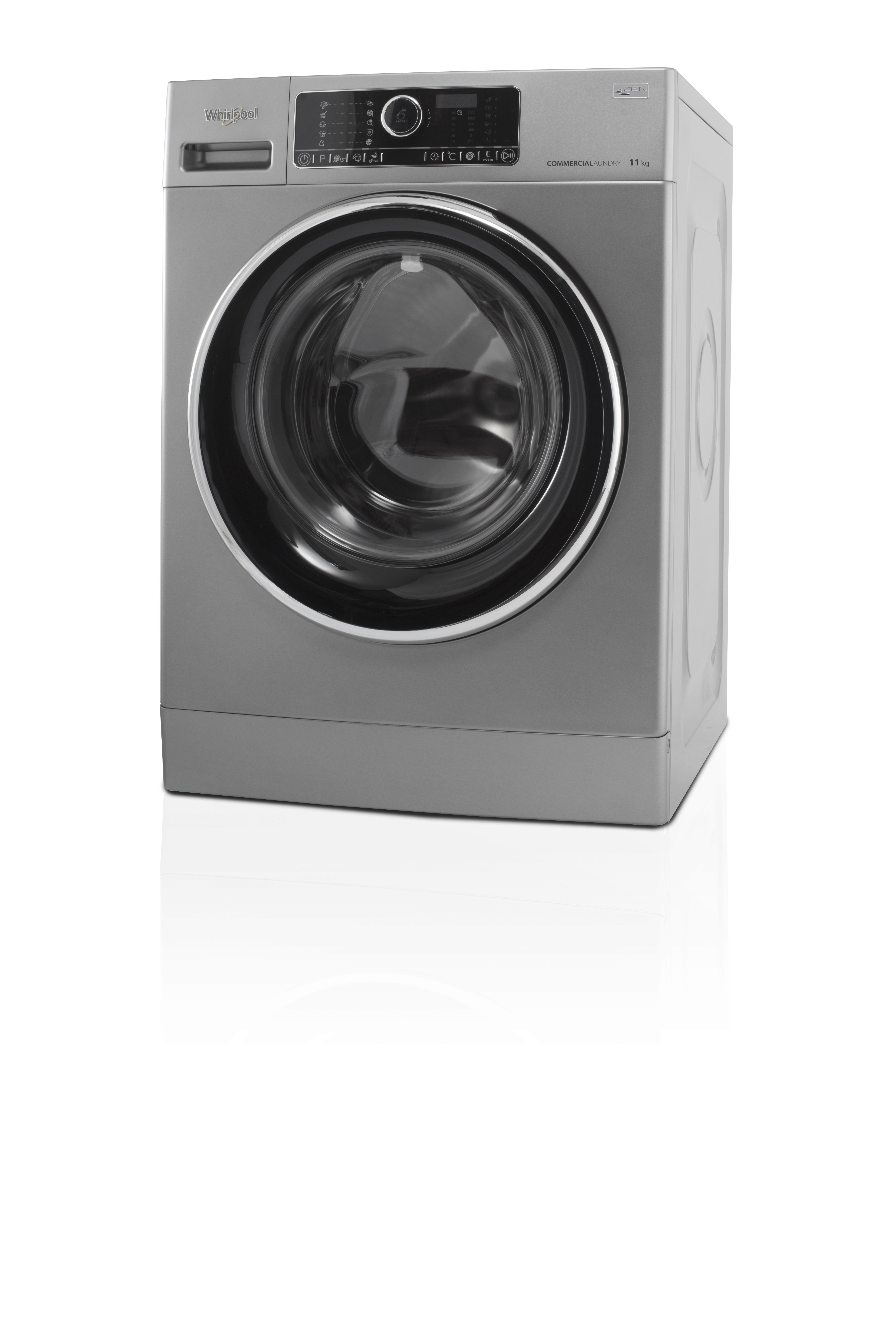 WHIRLPOOL PRO WM 11 KG, 77 L. ZEN-MOTOR, 85 GR. HYGIEJNE