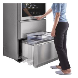 LG SIGNATURE VINSKAB, E, 335 L. (236/99) 65 FL. 3 ZONER, AUTO-OPEN, 1793x700x735 