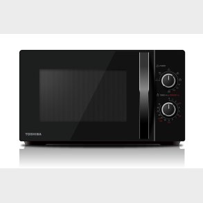 TOSHIBA MWO, GRILL 20 L., SORT MEKANISK, 5 TRIN, 1000/800 W, 440*357*25