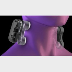 ELEEELS R5 NECK CARE MASSAGER HOT COMPRESS, CLAMPING MECHANISM