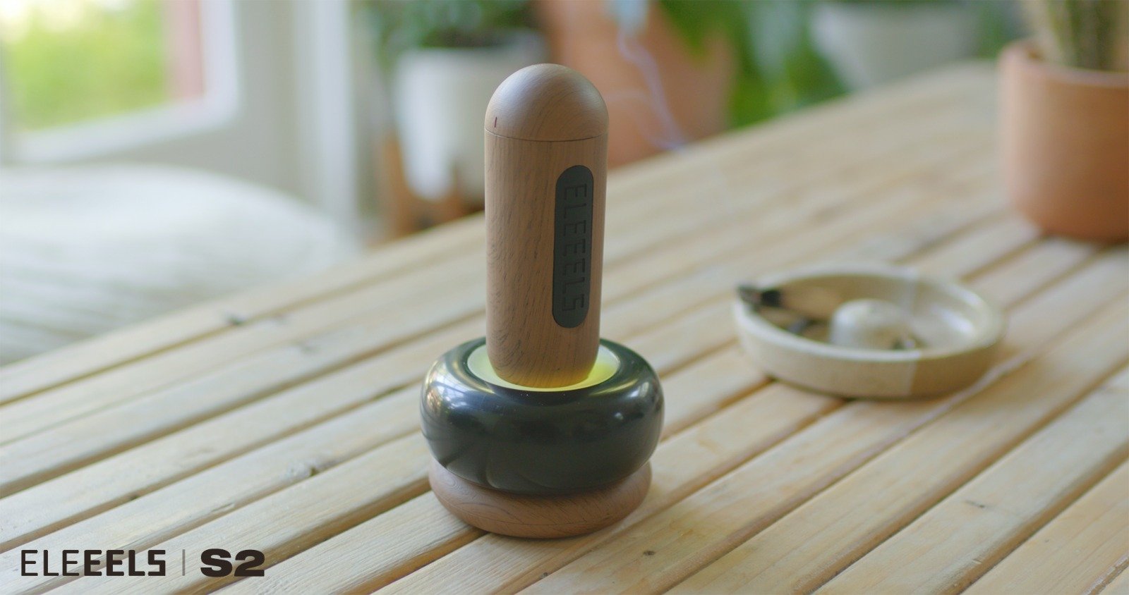 ELEEELS S2 HOT STONE MASSAGE WAND 4 HEAT LEVELS, 7 MASSAGE SKILLS