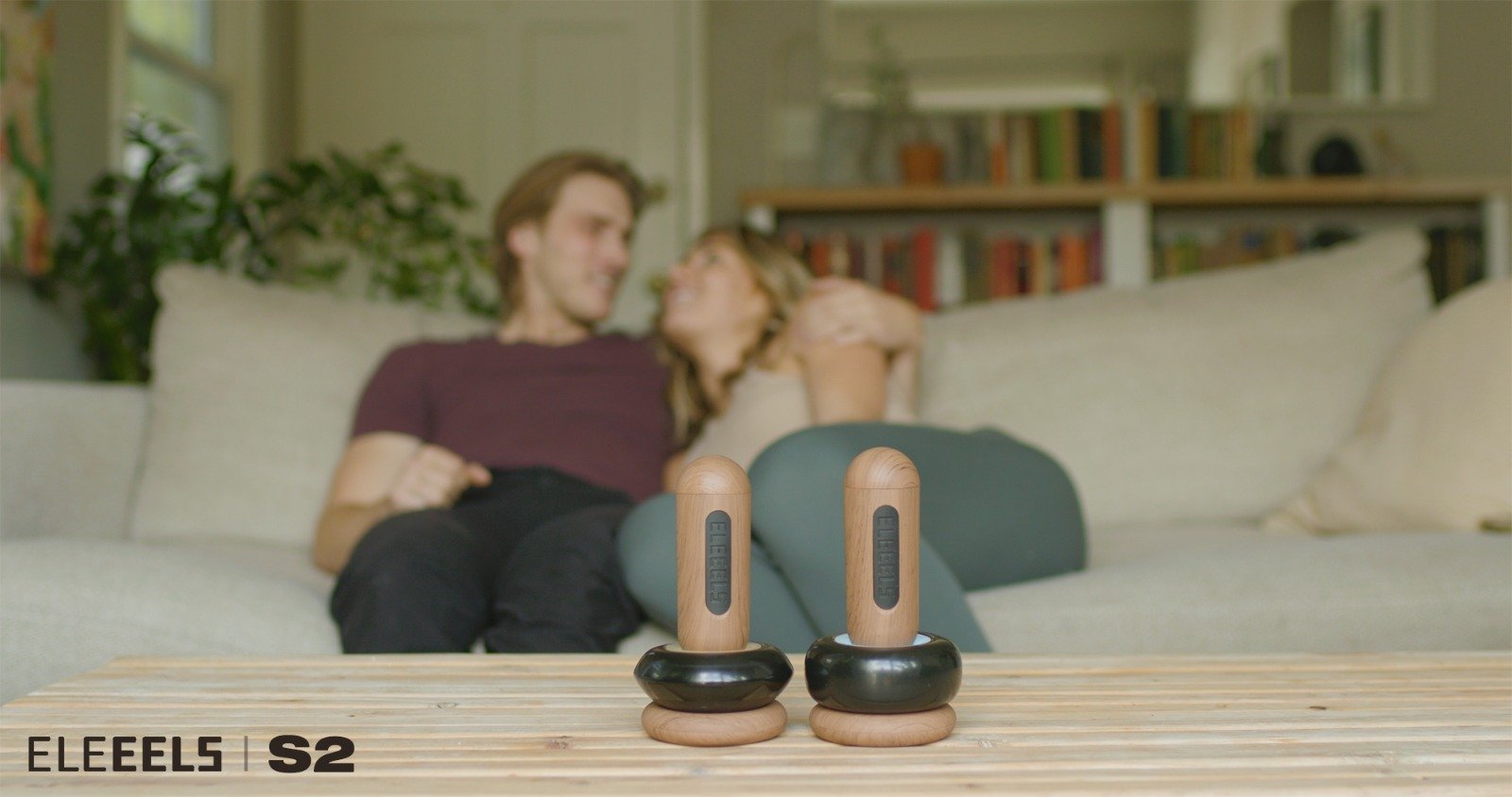 ELEEELS S2 HOT STONE MASSAGE WAND 4 HEAT LEVELS, 7 MASSAGE SKILLS