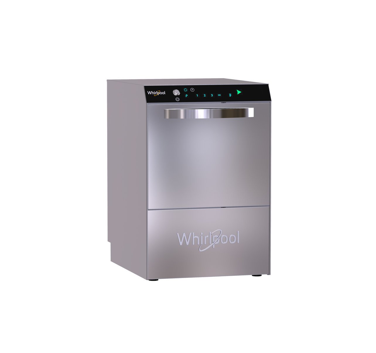 WHIRLPOOL PRO OPVASKEMASKINE 50x50 RACK, 3,9KW, 1 FASE, 230V