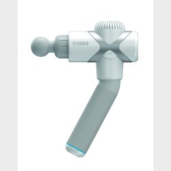 ELEEELS X1-T WHITE THERAPY GUN MASSAGE, 4 APPLICATORS, 6 SPEED