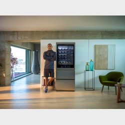 LG SIGNATURE VINSKAB, E, 335 L. (236/99) 65 FL. 3 ZONER, AUTO-OPEN, 1793x700x735 