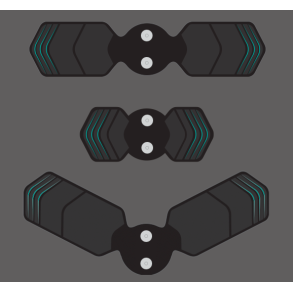 ELEEELS M1P EMS PADS 3 EXTRA PADS FOR M1