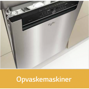 Whirlpool opvaskemaskiner